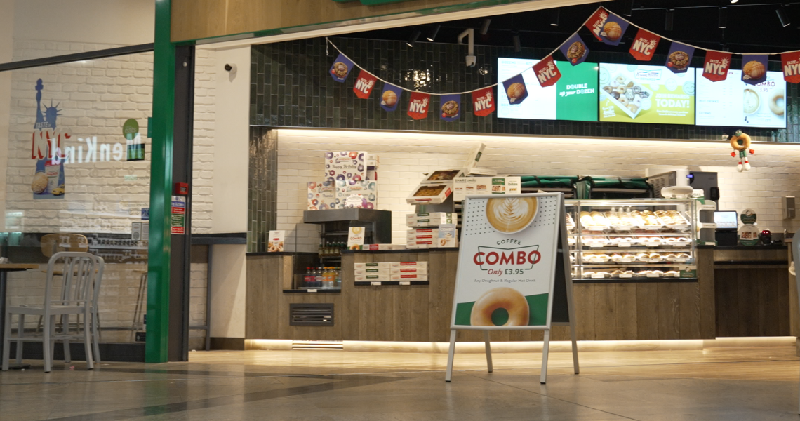 Krispy Kreme Instore POS Displays